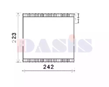AKS DASIS 820377n -  Испаритель, кондиционер
